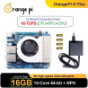 Orange Pi 6 PLUS 16GB RAM 12-Core CPU 45-TOPS AI Computing Power Integrated Cooler Fan  100W Power Supply